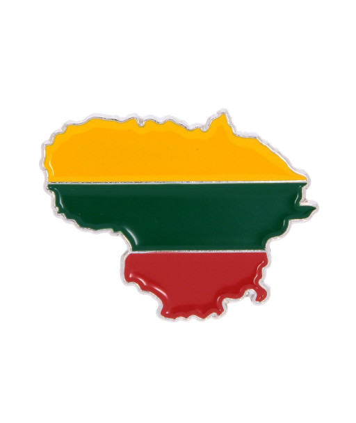 Ženkliukų rinkinys su Vilniaus senamiesčio žemėlapio atvirute